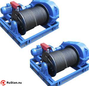 Лебедка тяговая ТЭЛ-8 с канатоукладчиком (без каната) фото №1