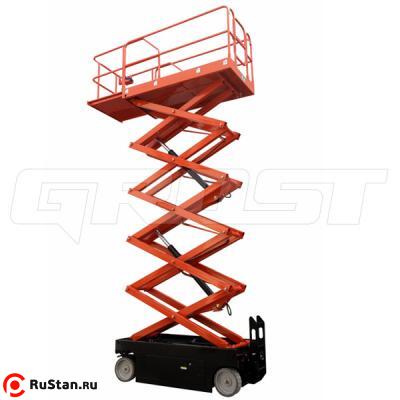 Самоходный подъемник ножничного типа GROST SPX F3-6000 фото №2 Самоходный подъемник ножничного типа GROST SPX F3-6000 фото №2