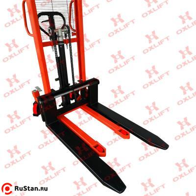 Ручной Гидравлический Штабелер HS2015 OXLIFT 1500 кг 2 м фото №3 Ручной Гидравлический Штабелер HS2015 OXLIFT 1500 кг 2 м фото №3