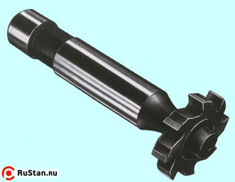 Фреза Для пазов сегментных шпонок 16х4,0х 60мм ц/х Р6АМ5 Z=8 "CNIC" фото №1