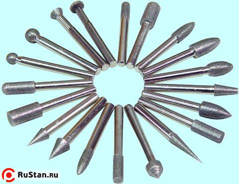 Набор головок алмазных из 20шт. D6,0 "CNIC" фото №1 Набор головок алмазных из 20шт. D6,0 "CNIC" фото №1