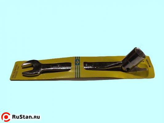 Ключ Рожковый и торцовый шарнирный 19мм фото №1 Ключ Рожковый и торцовый шарнирный 19мм фото №1