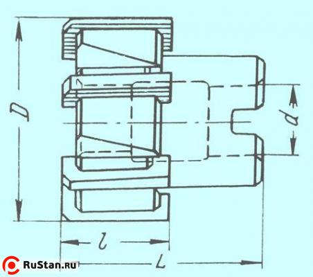Развертка d 80,0х35х32 Н8 насадная Р6М5 со вставными пластинами Z=10 фото №1