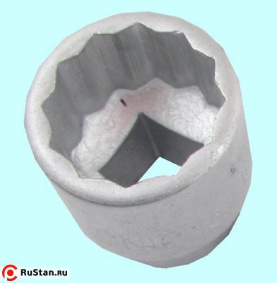 Головка торцевая сменная дюймовая 9/16" (12,5мм-1/2") сталь 45 "CNIC" фото №1 Головка торцевая сменная дюймовая 9/16" (12,5мм-1/2") сталь 45 "CNIC" фото №1