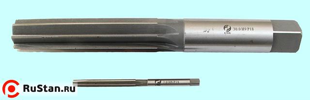 Развертка d32,0 Н9 ручная цилиндр. Р18 "CNIC" фото №1