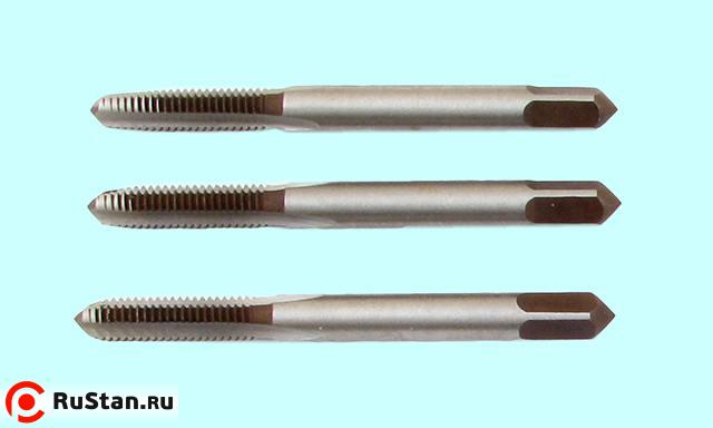 Метчик М 6,0 х 0,5 ручной, к-т из 3-х шт. "CNIC" фото №1