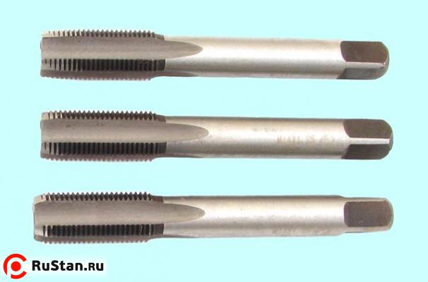 Метчик М27,0 (3,0) ручной, к-т из 3-х шт. "CNIC" фото №1