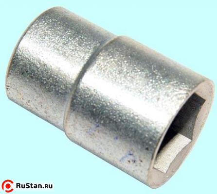 Головка торцевая сменная 11 мм (12,5мм-1/2") сталь 45 "CNIC" фото №1