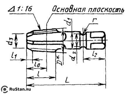 Метчик К 1 1/2"(NPT) Р6М5 конический дюймовый, м/р. (11.5 ниток/дюйм) "CNIC" фото №1