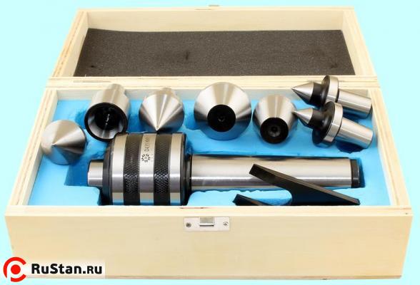 Центр Вращающийся  КМ-5 с 7-ю сменными насадками "TLX" (D435) фото №1