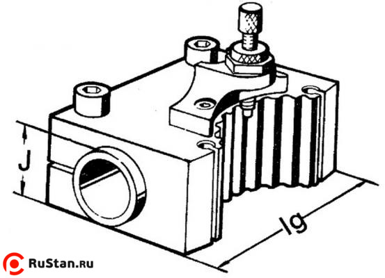 Держатель втулки S30х80 мм, А1 со втулкой МК-1 фото №1