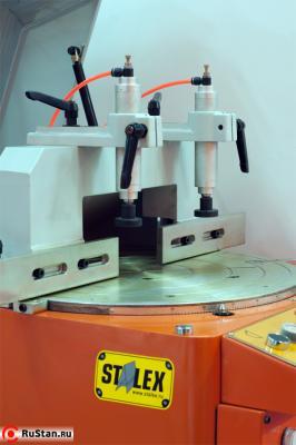 Пневматические тиски регулируются по высоте, длине и ширине заготовки фото №5 Stalex QCS-400 фото №5