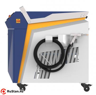 Вид сбоку. Ручная лазерная сварка HSG FMW-A1500 с автоподатчиком проволоки фото №4 FMW-A1500 фото №4