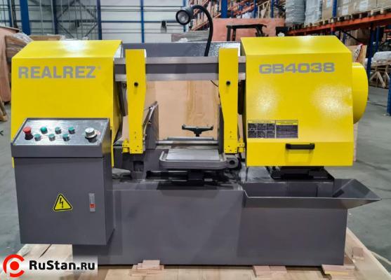 Полуавтоматический ленточнопильный станок REALREZ GB4038 фото №21 Полуавтоматический ленточнопильный станок REALREZ GB4038 фото №21
