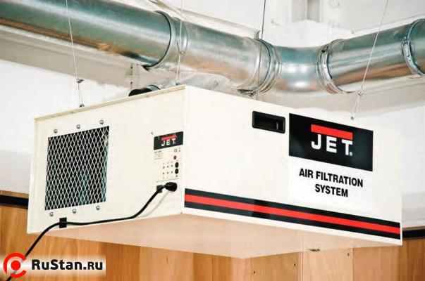 Подвесная система фильтрации воздуха от пыли и краски JET AFS-1000B фото №13 JET AFS-1000B фото №13