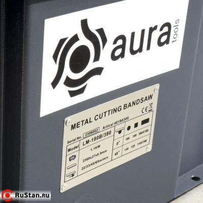 Ленточнопильный станок по металлу AURA LM-180B/380 фото №8 AURA LM-180B/380 фото №8