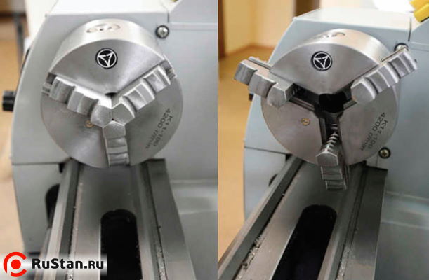 В стандартной комплектации поставляется быстрозажимной трехкулачковый патрон 100мм фото №10 Metal Master MML 1830 V фото №10