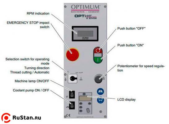 Вертикально-сверлильный станок OPTIdrill B30VGM фото №4 OPTIdrill B30VGM фото №4
