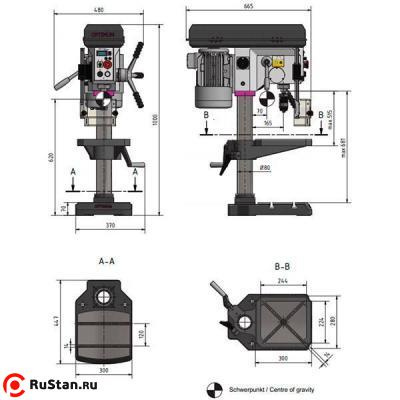 Настольный сверлильный станок OPTIdrill DH24BV фото №4 OPTIdrill DH24BV фото №4