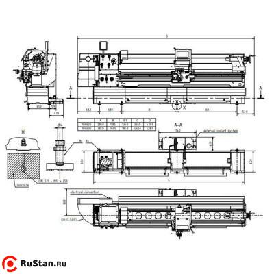 Токарно-винторезный станок OptiTurn TH 6620D фото №4 OptiTurn TH 6620D фото №4