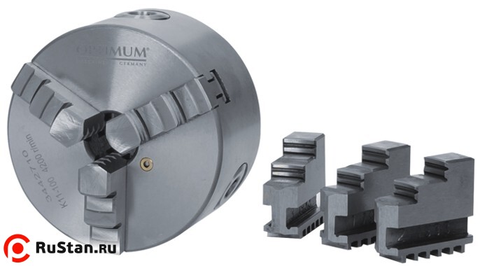 Прецизионный токарный патрон CS3P ø 315 мм Optimum Camlock D1-8" фото №2 Кулачки для патронов CS3P ø 315 мм Camlock D1-8" фото №2