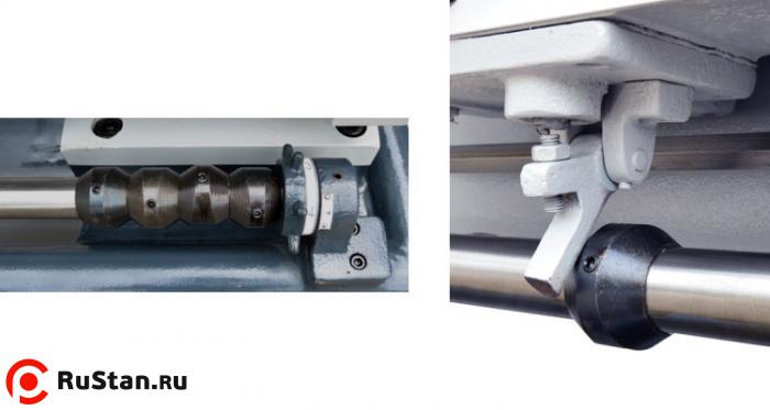 4-х позиционная рукоятка автоматической остановки суппорта в купе с 4-мя эксцентриковыми конечными выключателями позволяют автоматизировать и ускорить процессы изготовления большой номенклатуры деталей. фото №17 METAL MASTER Z51200 фото №17