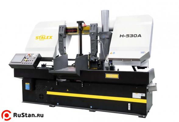 Автоматический ленточнопильный колонный станок Stalex H-530А фото №2 H-530А фото №2