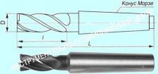 Фреза Концевая d20,0х 38х123 к/х Р18  Z=3 КМ2 