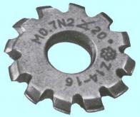 Фреза m 0,7 №2 32х13х3,2  Р6М5, 20 град. Z=12