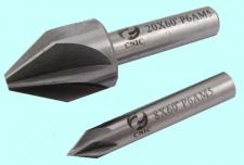 Зенковка d  6,0х 7.0х 42 конус  60° dхв=6мм Р6АМ5 ц/х Z=6 DIN334A 