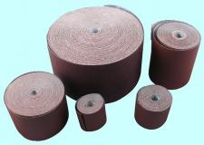 Шлифшкурка Бобина №  6Н (P180) 14А на тканевой основе, водостойкая (бобина 0,100х50метров) 